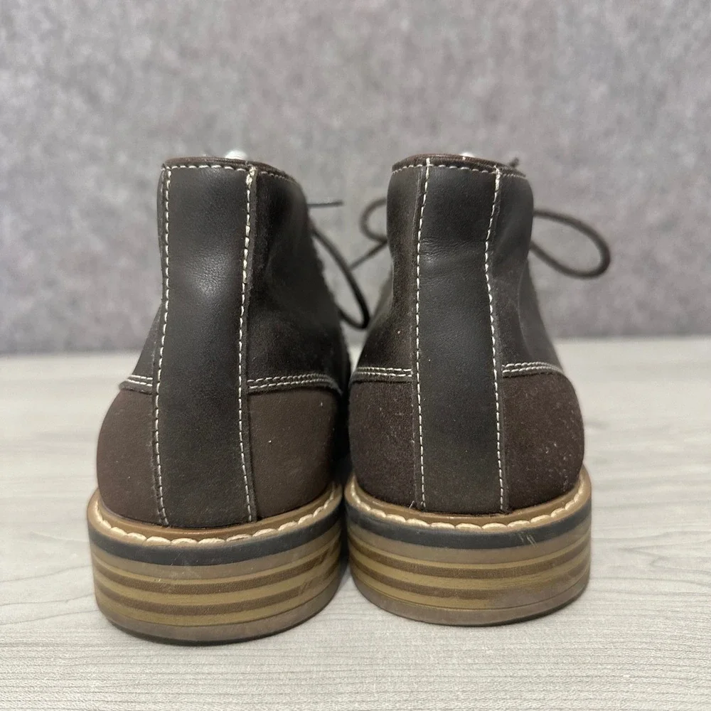 Arizona Jean Company‎ Dutton Chukka Boots Brown Mens Size 8 Lace Up Classic